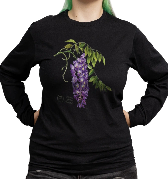 Chinese wisteria 'Prolific' — long sleeve t-shirt