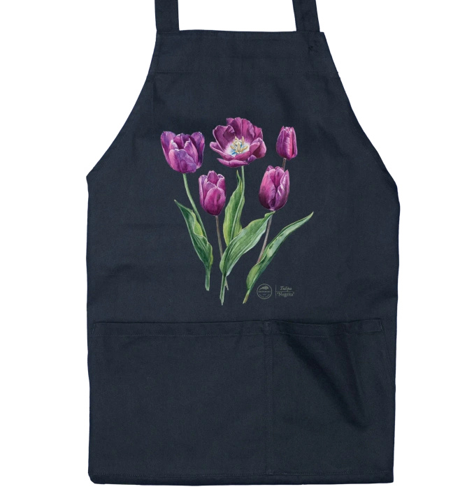 Tulip 'Negrita' — apron with pockets