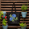 Hydrangea 'Jip Blue' — premium cotton bag