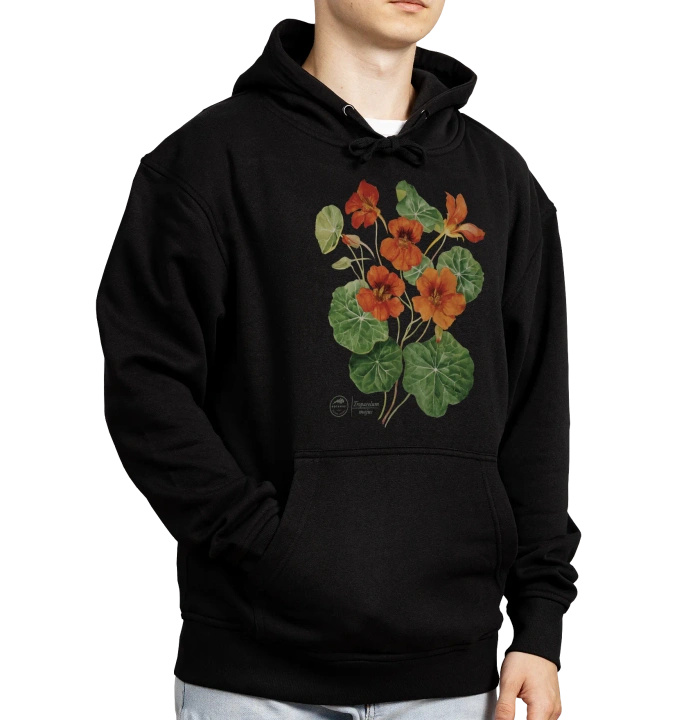 Garden nasturtiums — hoodie