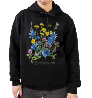 Roadside flowers — premium hoodie