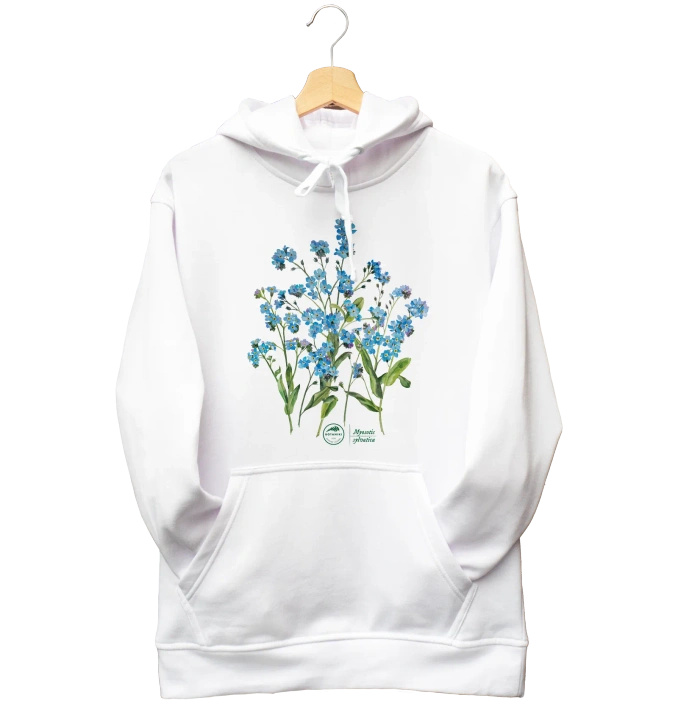 Forget-me-nots — hoodie