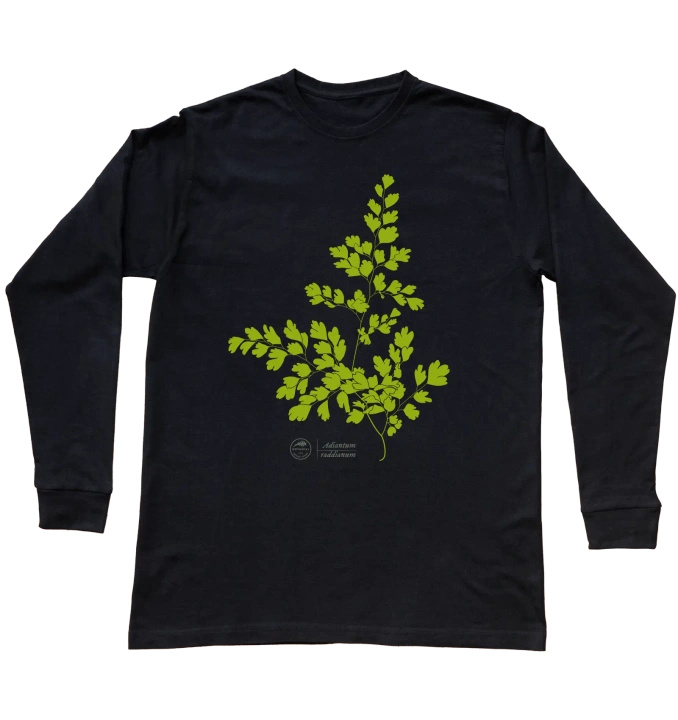 Maidenhair fern adiantum — long sleeve t-shirt