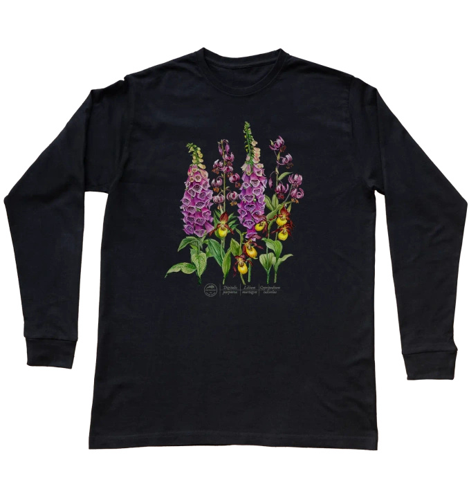 Forest flowers — long sleeve t-shirt