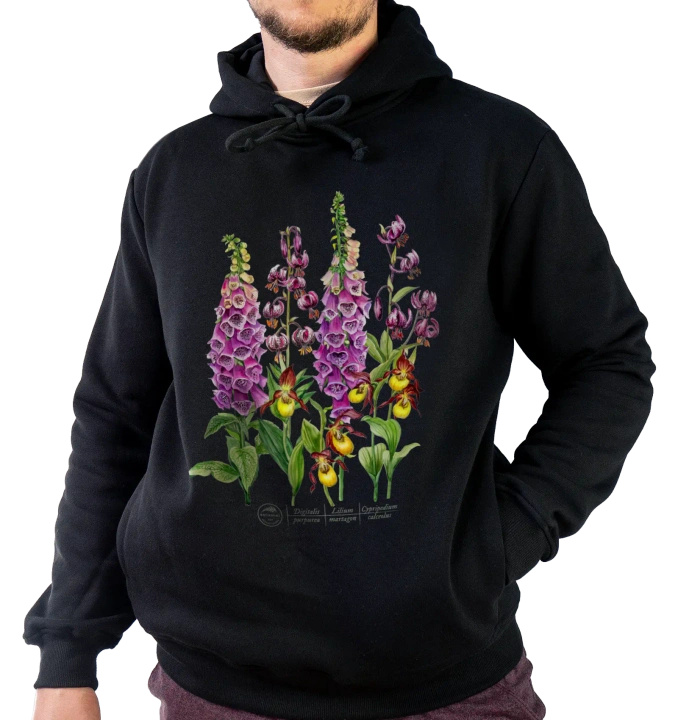Forest flowers — premium hoodie