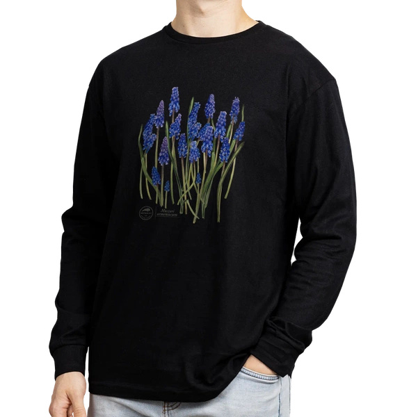 Armenian grape hyacinth — long sleeve t-shirt