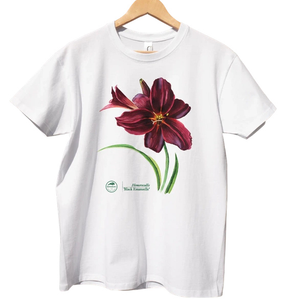 Black Emanuelle daylilies — classic t-shirt