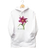 Daylilies 'Summer Wine'  — hoodie