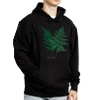 Leather fern — hoodie