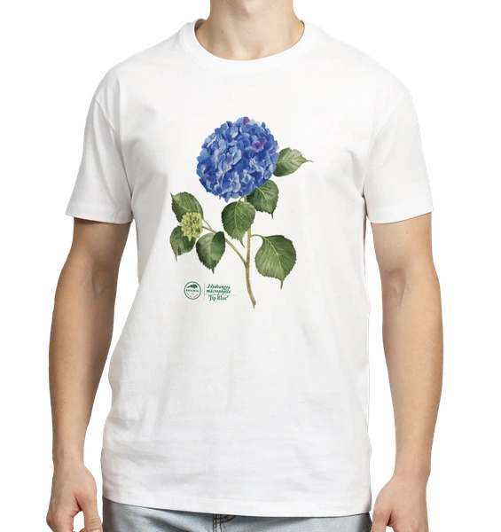 Hydrangea 'Jip Blue' — classic unisex t-shirt