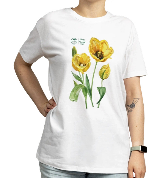 Tulip 'Crystal Star' — classic t-shirt