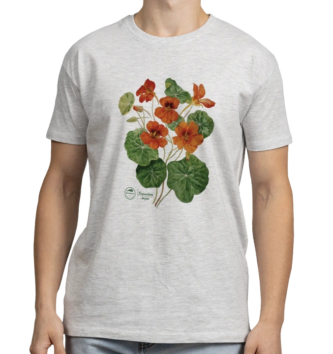 Garden nasturtiums — classic t-shirt