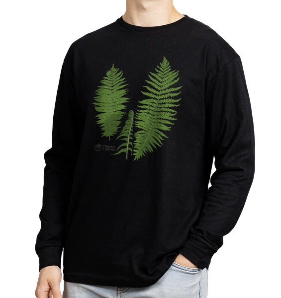 Male fern — long sleeve t-shirt