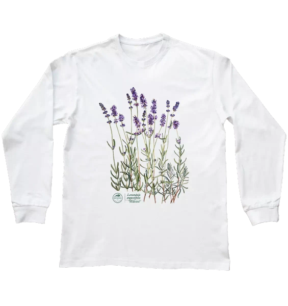 Lavender 'Hidcote' — long sleeve t-shirt