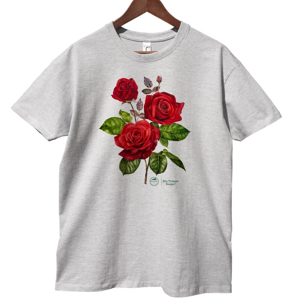 Rose 'Crimson Bouquet' — classic t-shirt