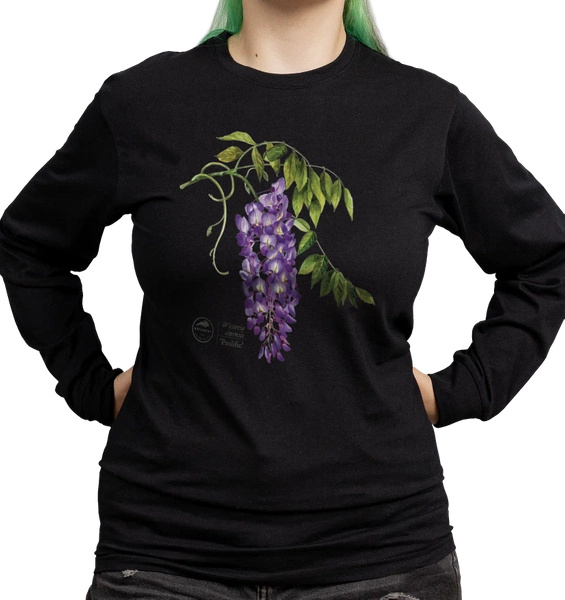 Chinese wisteria 'Prolific' — long sleeve t-shirt