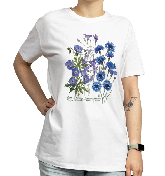 Blue meadow — classic t-shirt