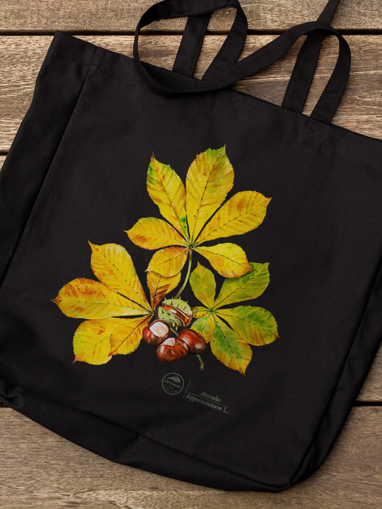 Horse chestnut — premium cotton bag