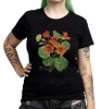 Garden nasturtiums — women's t-shirt