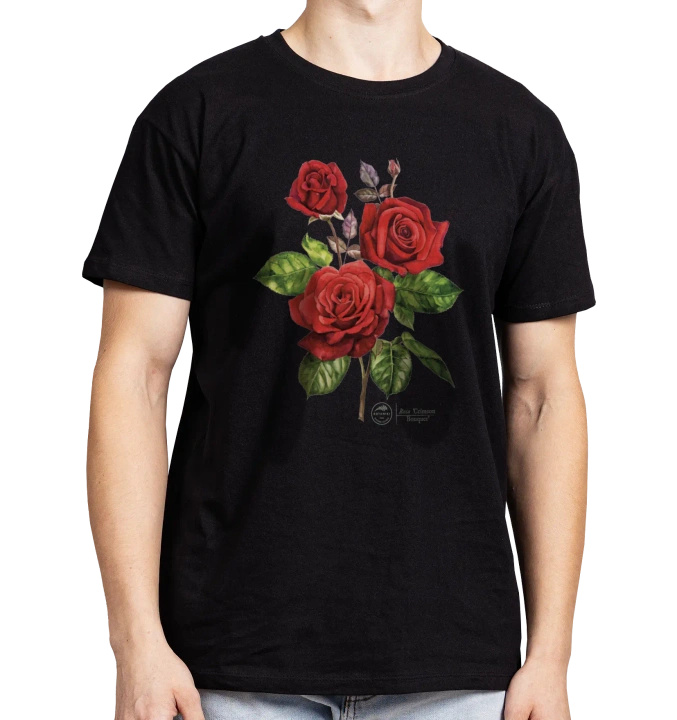 Rose 'Crimson Bouquet' — classic t-shirt