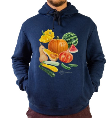 Cucurbit vegetables — premium hoodie