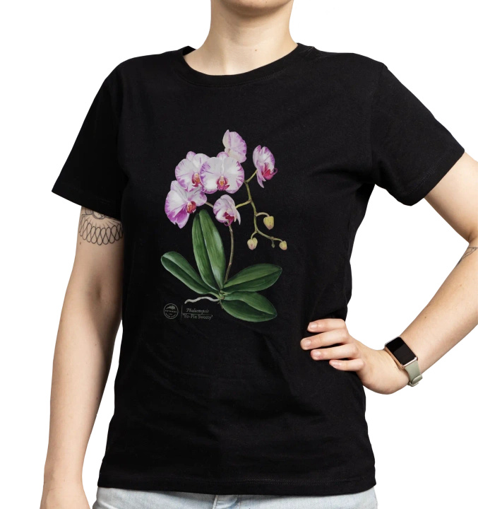 Orchid phalaenopsis — women's t-shirt