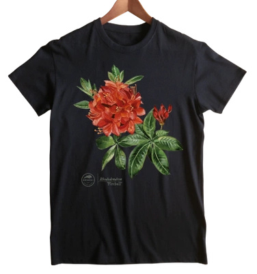 Rhododendron 'Fireball' — classic unisex t-shirt