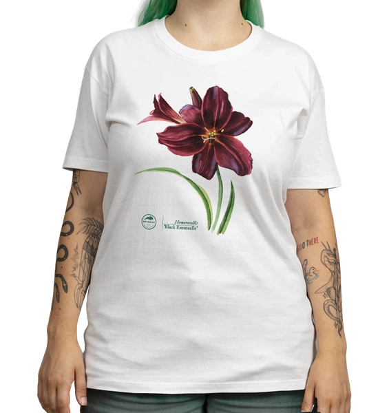 Black Emanuelle daylilies — classic t-shirt