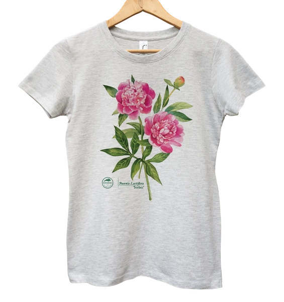 Chinese peony 'Sorbet' — women's t-shirt