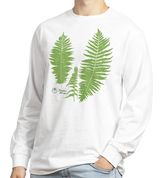 Male fern — long sleeve t-shirt