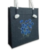 Cornflowers — premium felt bag