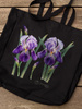 Bearded iris 'Alcazar' — premium cotton bag