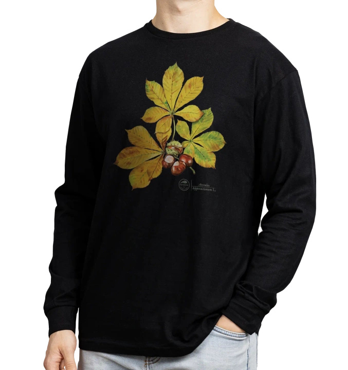 Horse chestnut — long sleeve t-shirt