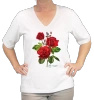 Rose 'Crimson Bouquet' — premium  t-shirt