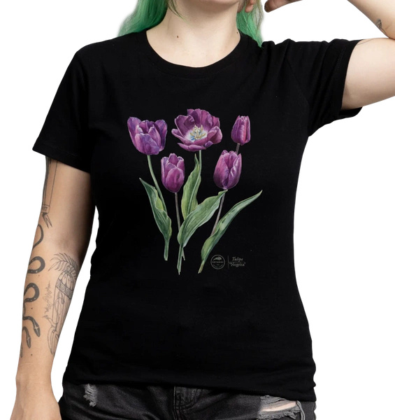 Tulip 'Negrita' — women's t-shirt