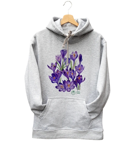 Spring crocus — hoodie