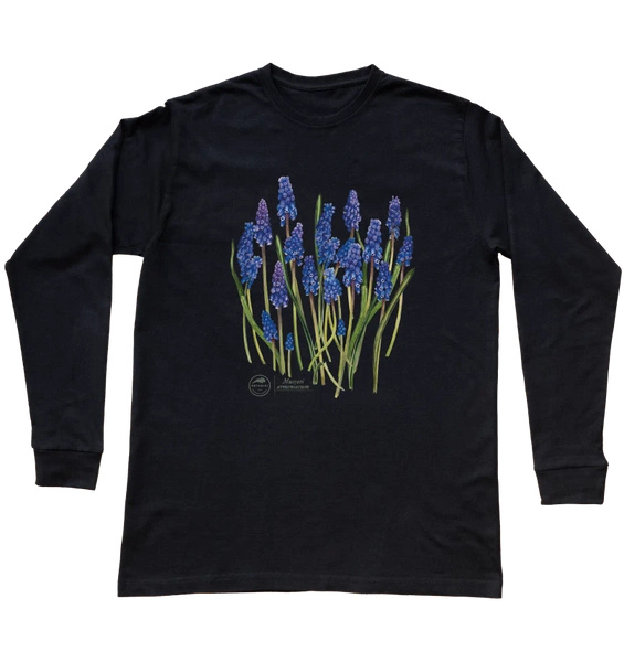 Armenian grape hyacinth — long sleeve t-shirt