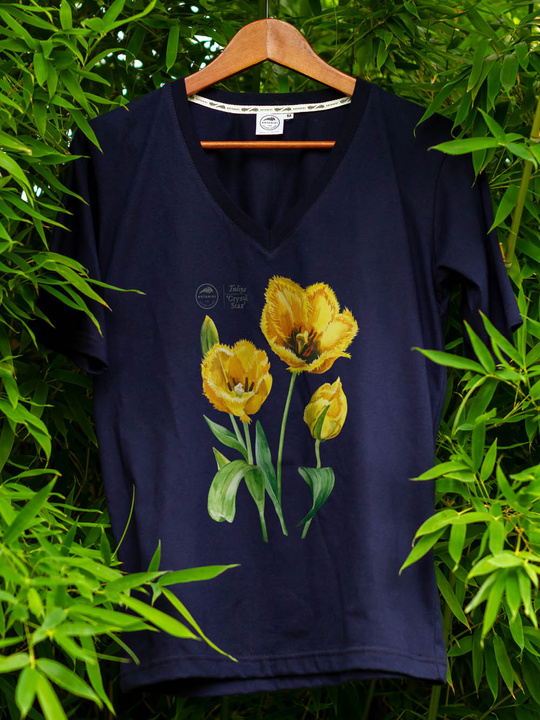 Tulips 'Crystal Star' — premium  t-shirt