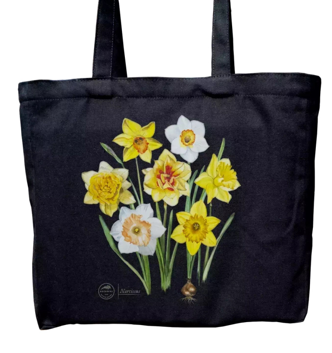 Daffodils — premium cotton bag