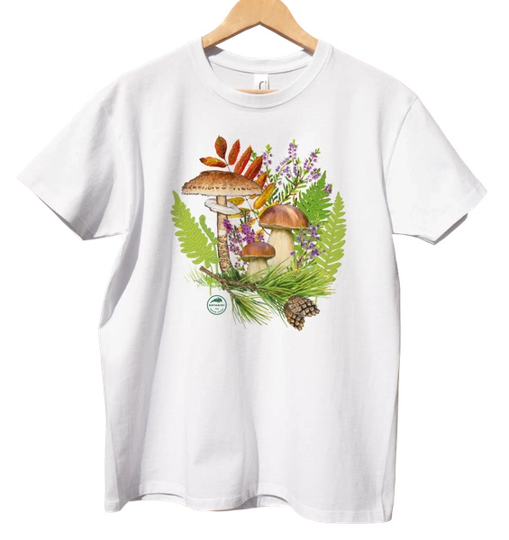 Autumn treasures of the woods — classic t-shirt