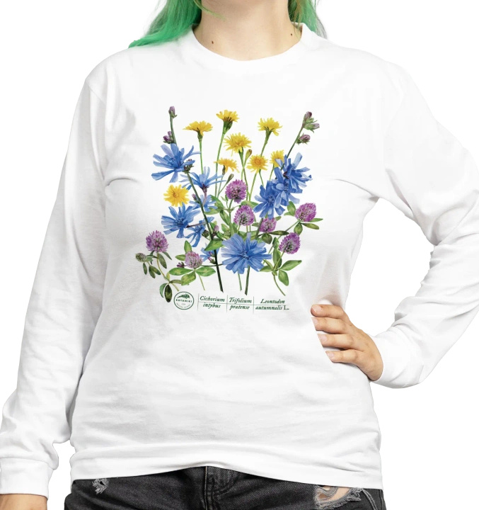Roadside flowers — long sleeve t-shirt