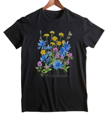 Roadside flowers — classic t-shirt