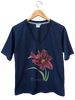 Black Emanuelle daylilies — premium  t-shirt