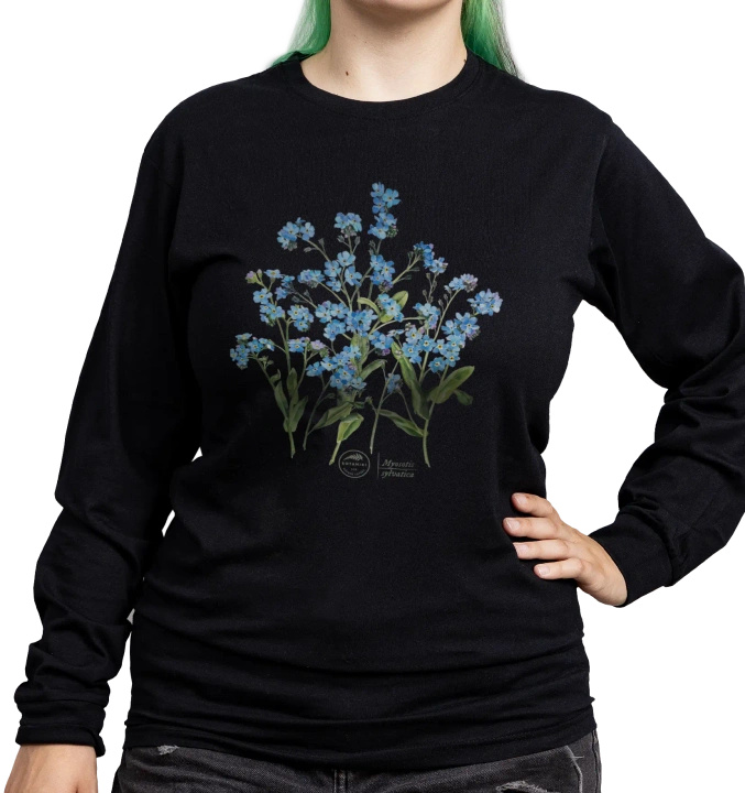 Forget-me-nots — long sleeve t-shirt