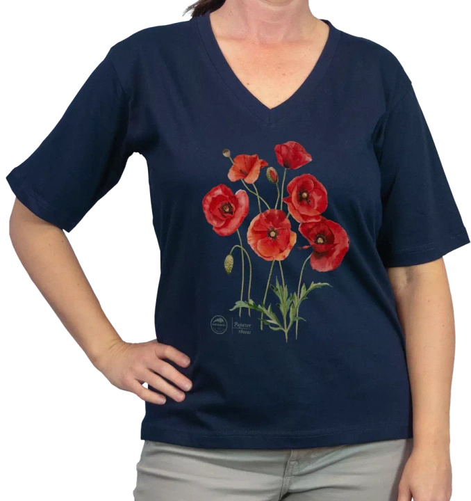 Common poppies — premium  t-shirt