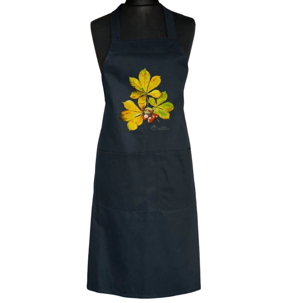 Horse chestnut — apron with pockets