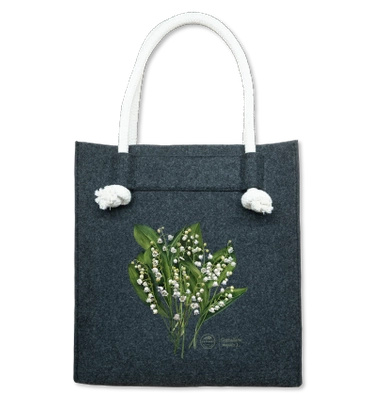 Lily of the valley — premium felt bag