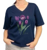 Tulip 'Negrita' — premium  t-shirt