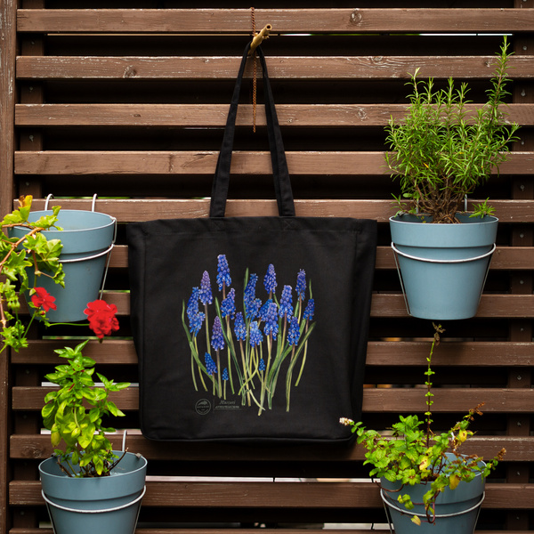 Armenian grape hyacinth — premium cotton bag