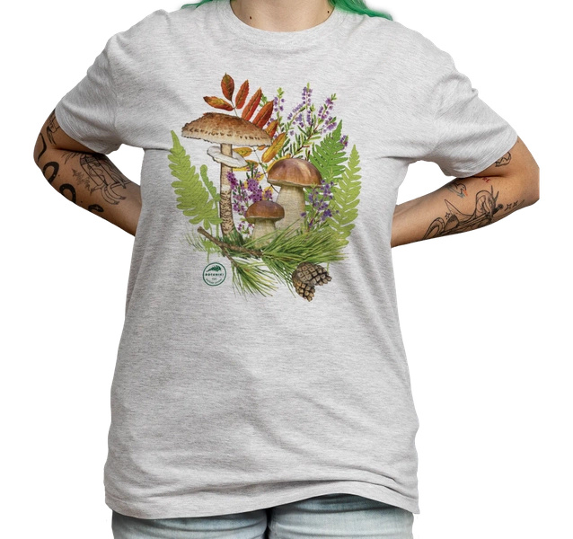 Autumn treasures of the woods — classic t-shirt